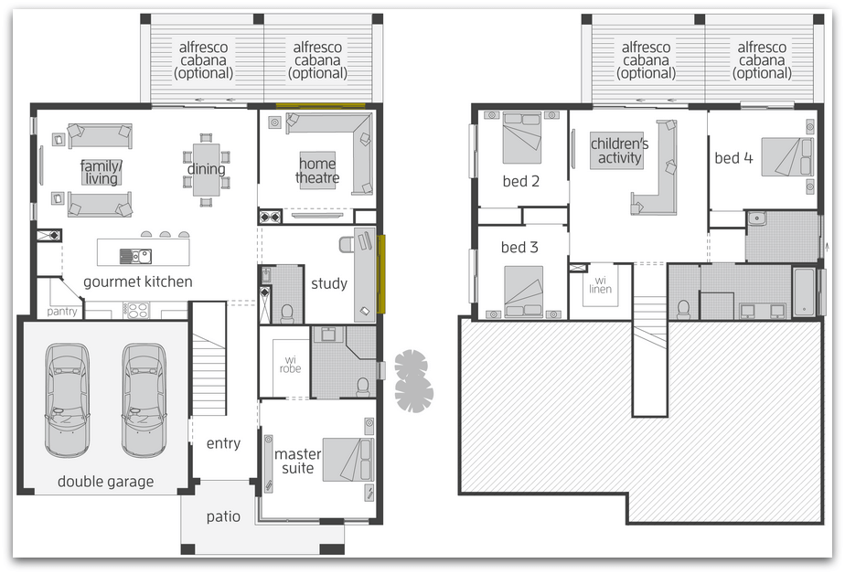 Floor Plan Friday Split level home Katrina Chambers