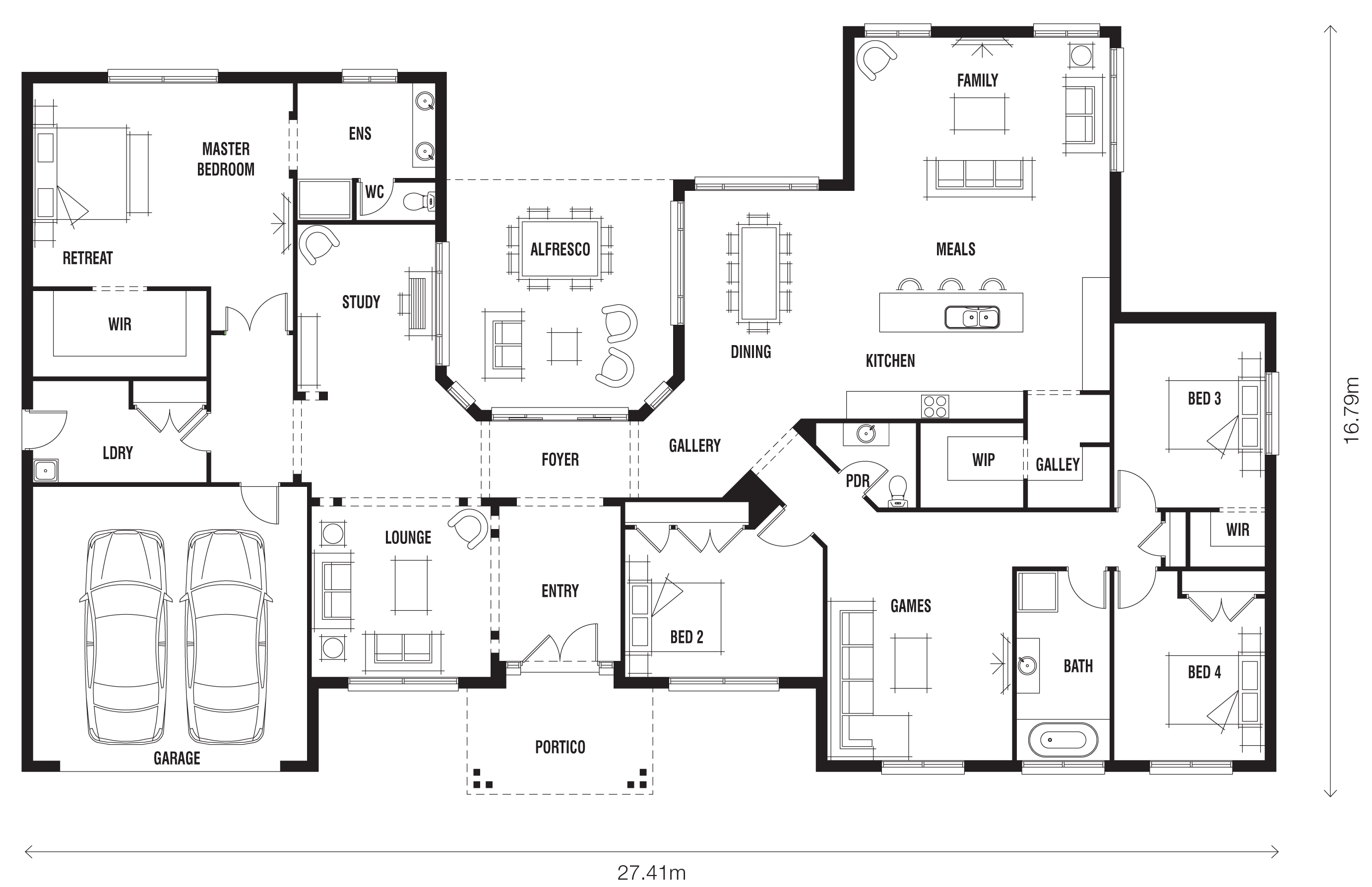 Floor Plan Friday Innovative ranchstyle home