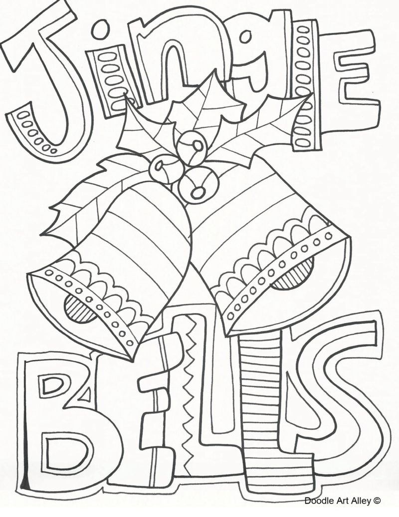 Download and Print FREE Christmas Colouring Pages