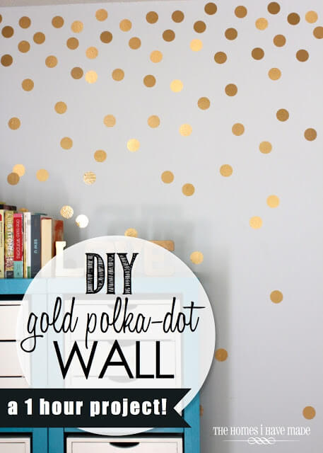 Gold Dot Wall-001