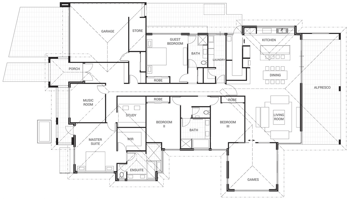 Floor Plan Friday Family Living Treat With Scullery