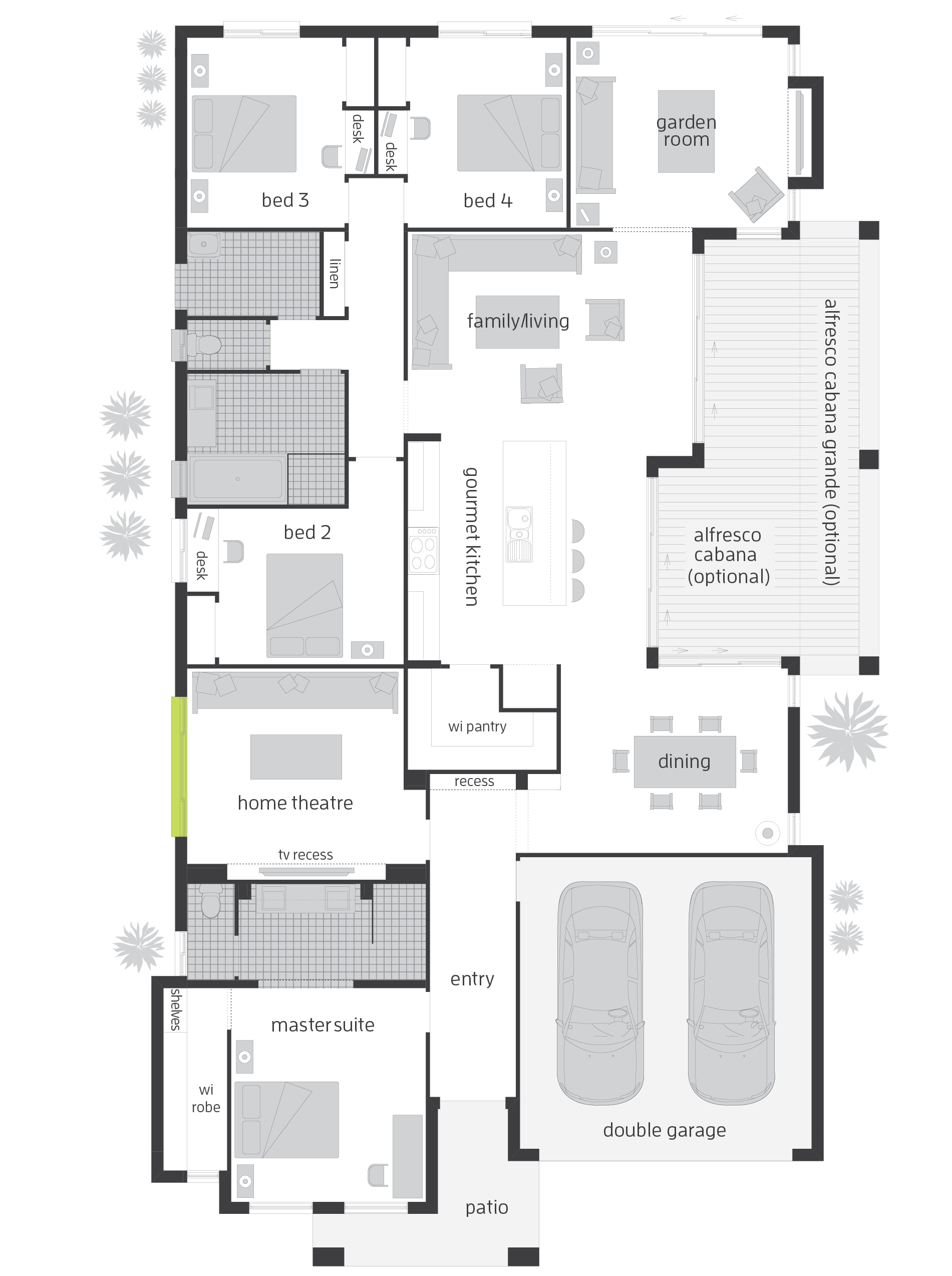Floor Plan Friday Family home with indoor/outdoor room