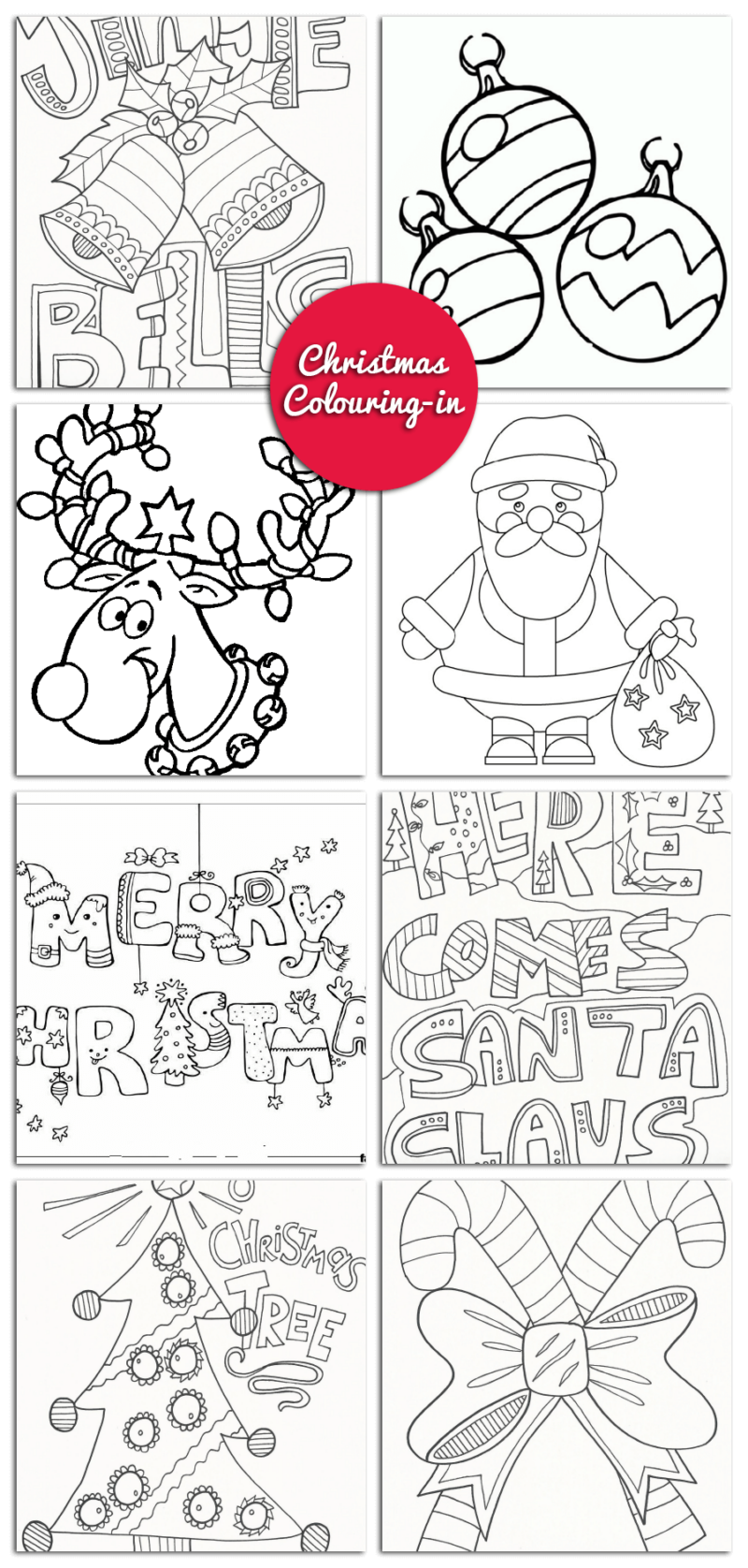 download christmas colouring in