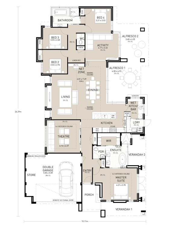 Floor Plan Friday The Master Wing, Master House Plans