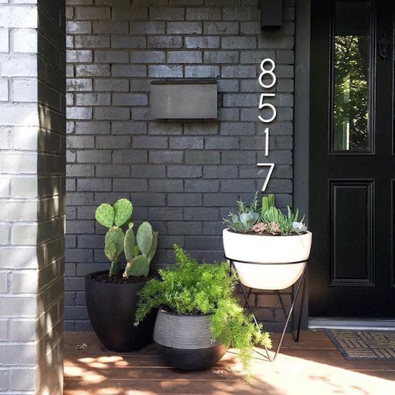 Painted Brick Facades For Instant Curb Appeal