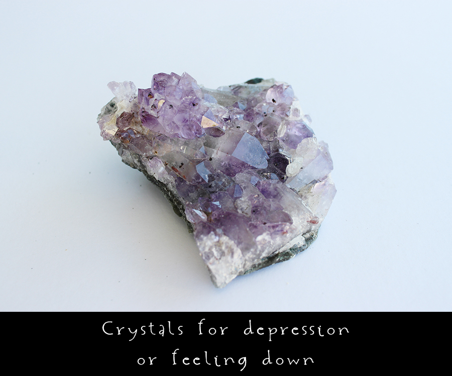crystals for depression or feeling down