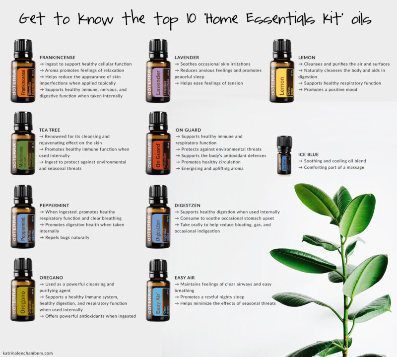 Get to know the TOP 10 essential oils